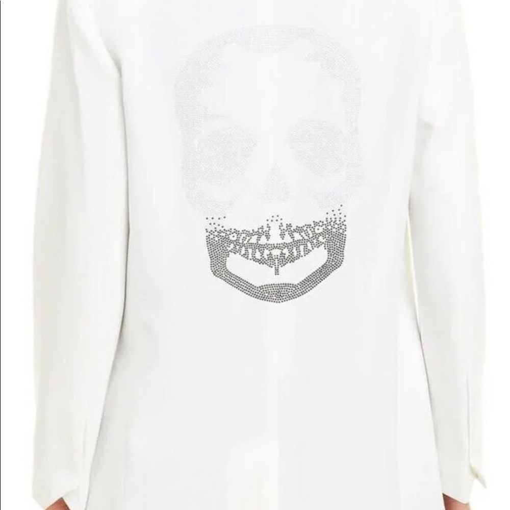 Zadig & Voltaire Ombre Skull Blazer, Size 34
